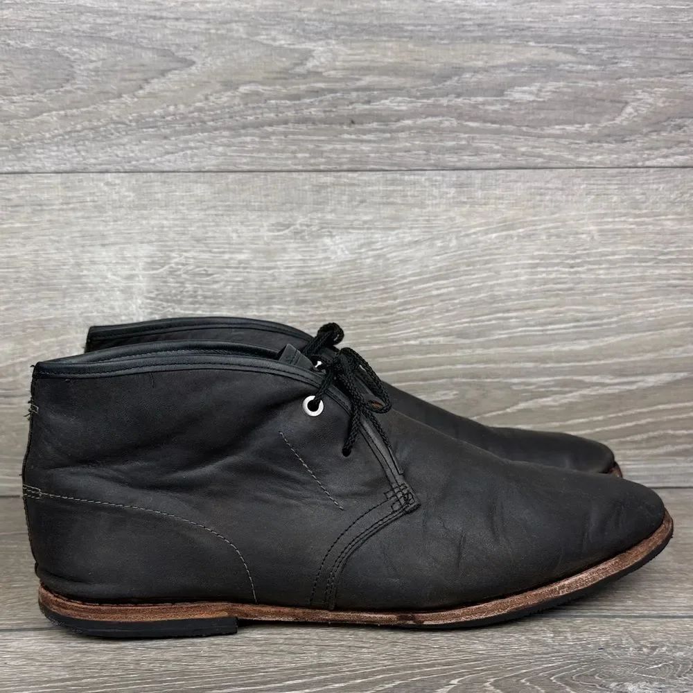 Timberland Boot Company Wodehouse 75510 Men’s Sz 12 Black Leather Chukka Boots
